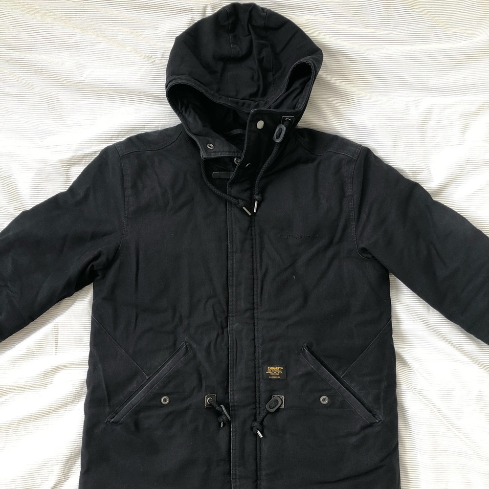 Carhartt WIP Clash Parka Jacket Black